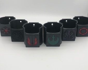 Lightsaber Wall Mount with Logo