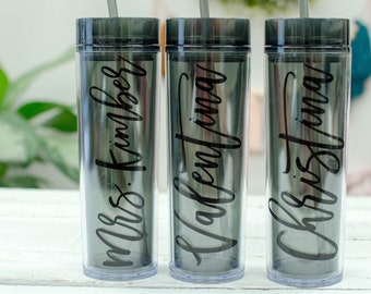 Personalized Tumbler, Bachelorette Tumblers, Bridesmaids Gifts, Bridesmaid Tumblers,