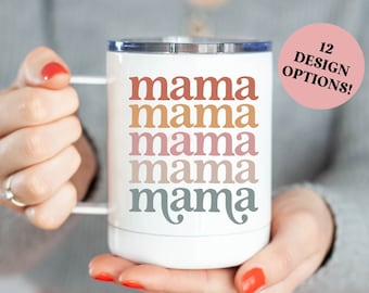 Mama Tumbler, Mothers Day Gift, Retro Mama Mug, Mom Tumbler, New Mom Gift, Pregnancy Gift, Gift for New Mom, Expecting Mom Gift, Mama Gift,