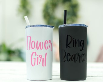 Ring Bearer Tumbler, Ring Bearer Proposal, Personalized Kids Tumbler, Ring Bearer Tumbler,