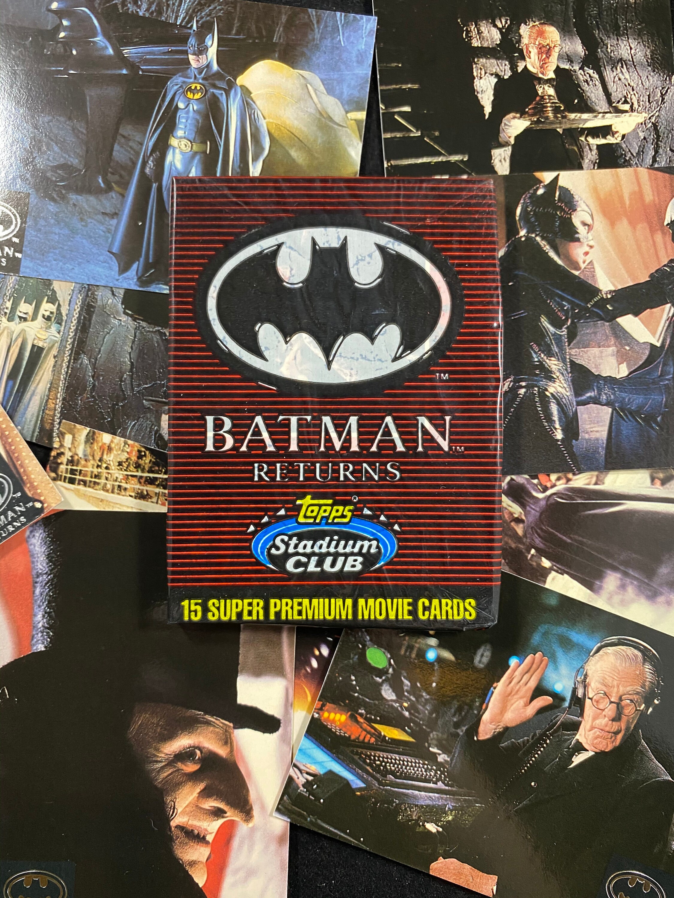 Batman Returns Topps Collectible Cards Etsy