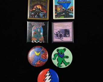 Grateful Dead Vintage Licensed Lapel Pin Button