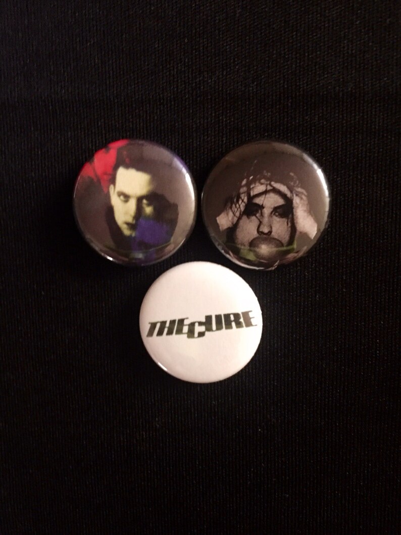 The Cure Rober Smith 1 Button image 1