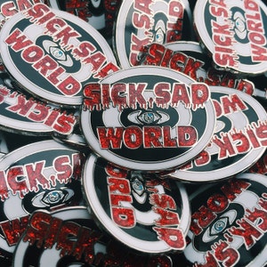 Daria Sick Sad World Hard Enamel Lapel Pin