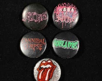 Assorted Band 2000's Vintage Licensed Lapel Pin Button