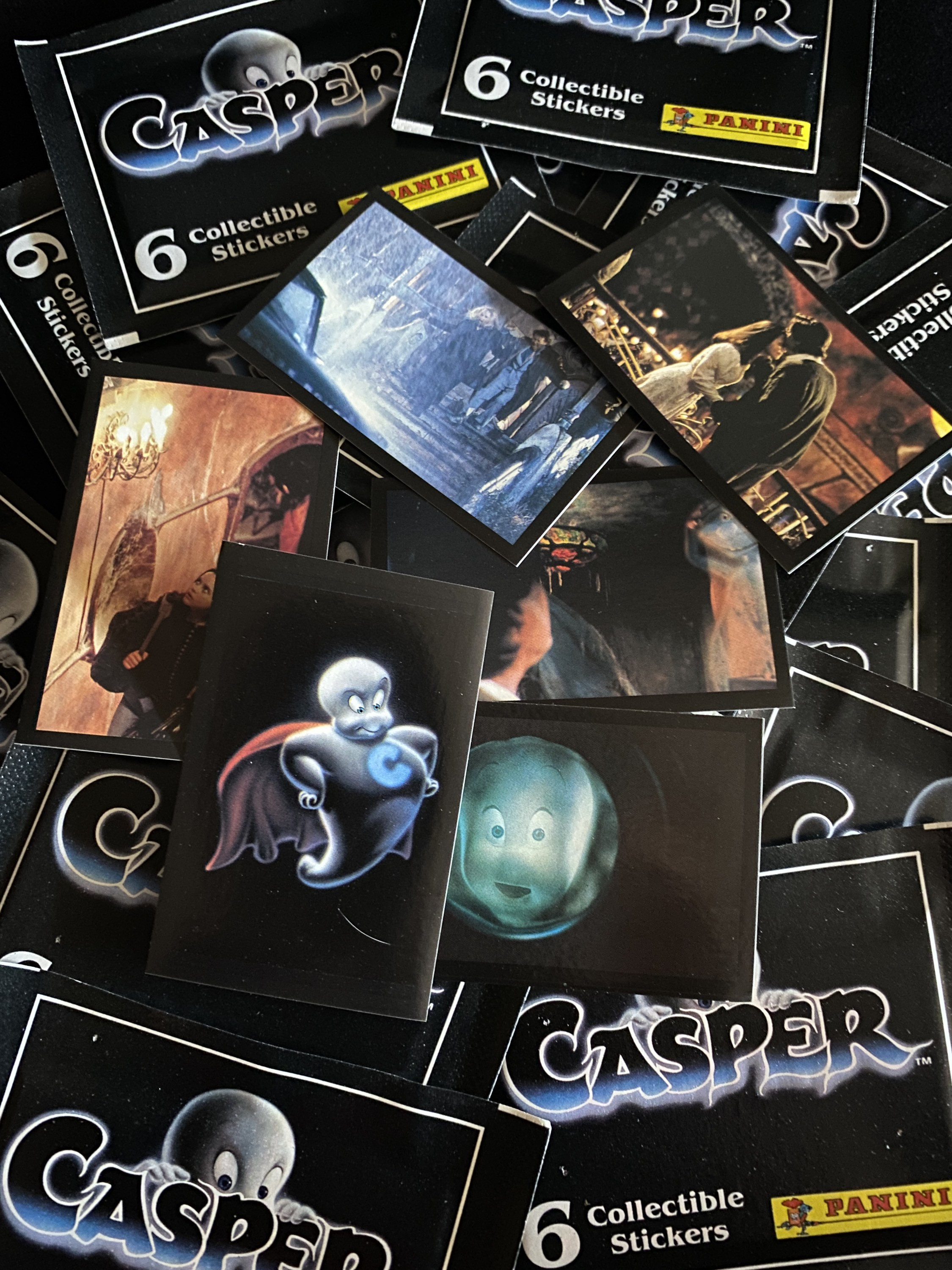 Casper The Friendly Ghost 1990’s Collectible Stickers