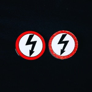 Handmade Antichrist Superstar Marilyn Manson Lapel Pin