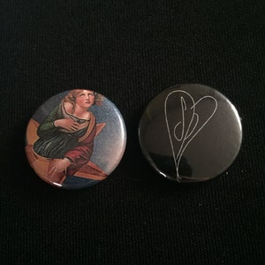 Handmade Smashing Pumpkins 1&quot; Button Lapel Pin