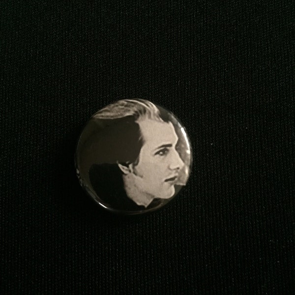 Handmade The Damned 1" Button Lapel Pin