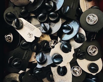 3 Pins Deal Defective Mystery Enamel Lapel Pin Pack