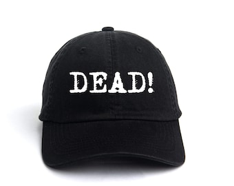Dead! The Black Parade Emo Embroidered Dad Baseball Hat Cap