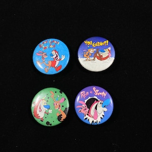 Ren & Stimpy Vintage Licensed Lapel Pin Button
