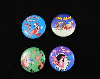 Ren & Stimpy Vintage Licensed Lapel Pin Button