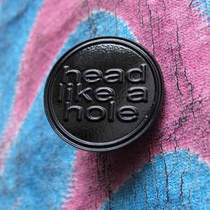 Pretty Hate Machine soft enamel lapel pin