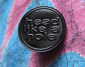 Pretty Hate Machine soft enamel lapel pin