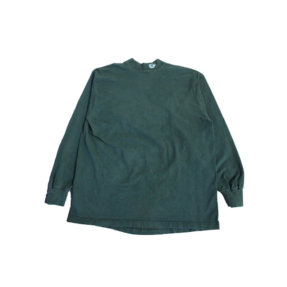 Vintage Green Packers Mock Neck