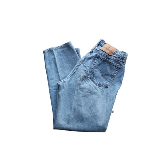Vintage Levis High Waisted Straight Leg Jeans
