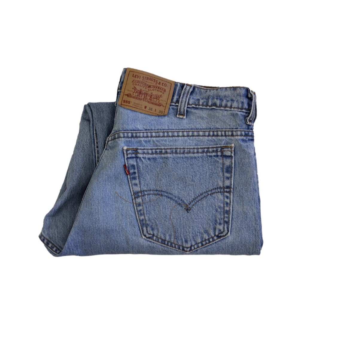 levis 555 guys fit