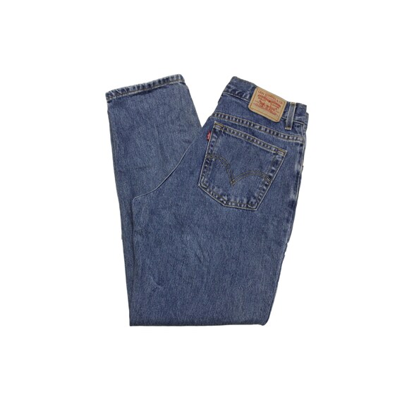 Vintage Levis 550 High Waisted Straight Leg Jeans