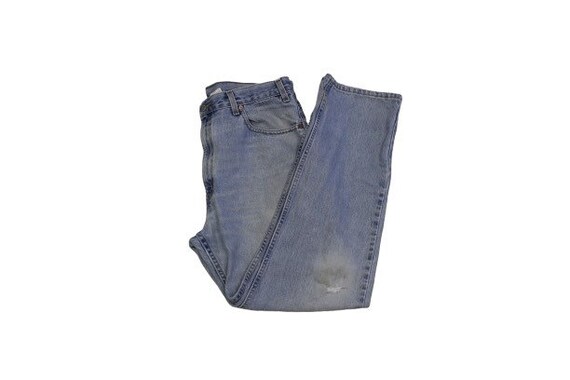 Vintage Distressed Levi’s 505 Straight Leg Jeans
