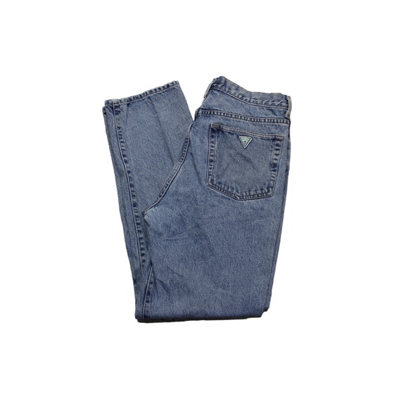 Vintage Guess High Waisted Straight Leg Jeans