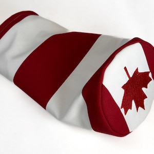 Maple Leaf-golfclubhoes: rood-witte driver, fairway, hybride