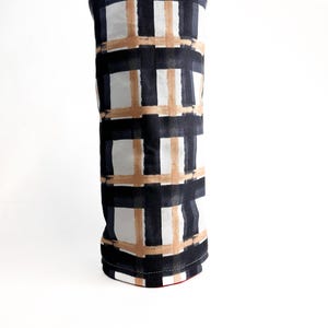 Plaid Barrel Style Golf Headcover Driver Headcover Set Golfclub Cover