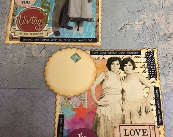 Vintage Tags / Index Card