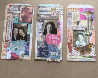 Journal Tag Set | Eclectic | Quirky | Scrapbooking | Ephemera