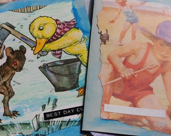 Set of 2 Altered Booklets
