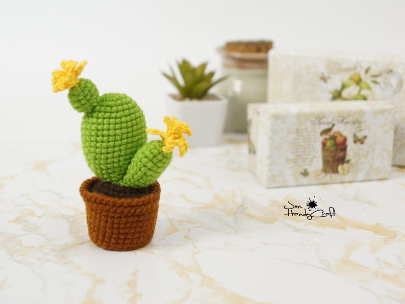stuffed cactus plant
