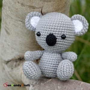 Koala stuffed animal - Cute koala teddy bear plushie - Australian wildlife animal stuffie