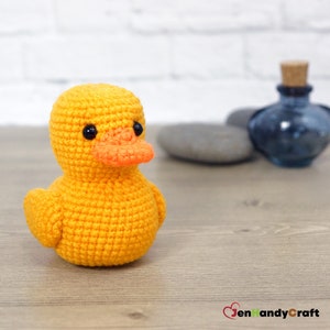 Stuffed rubber ducky Yellow rubber duck plushie Gift for bath ducks collector, baby shower gift, nursery decor image 9