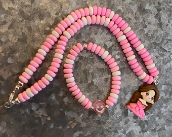 Little girls necklace and bracelet, fun and cute