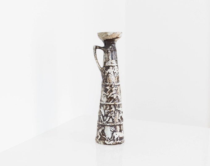 Vintage Ceramic Candlestick Holder Ceramic Candleholder Vase Etsy