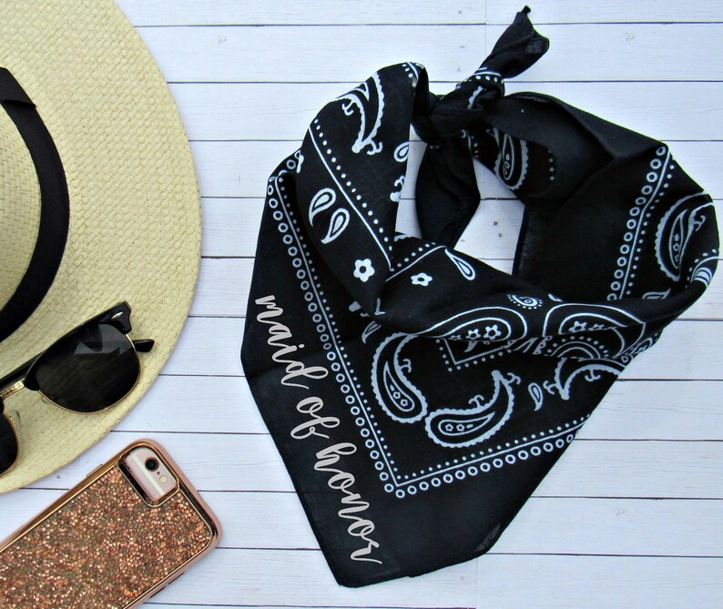Custom bandana personalized bandana bandana bride bandana Etsy