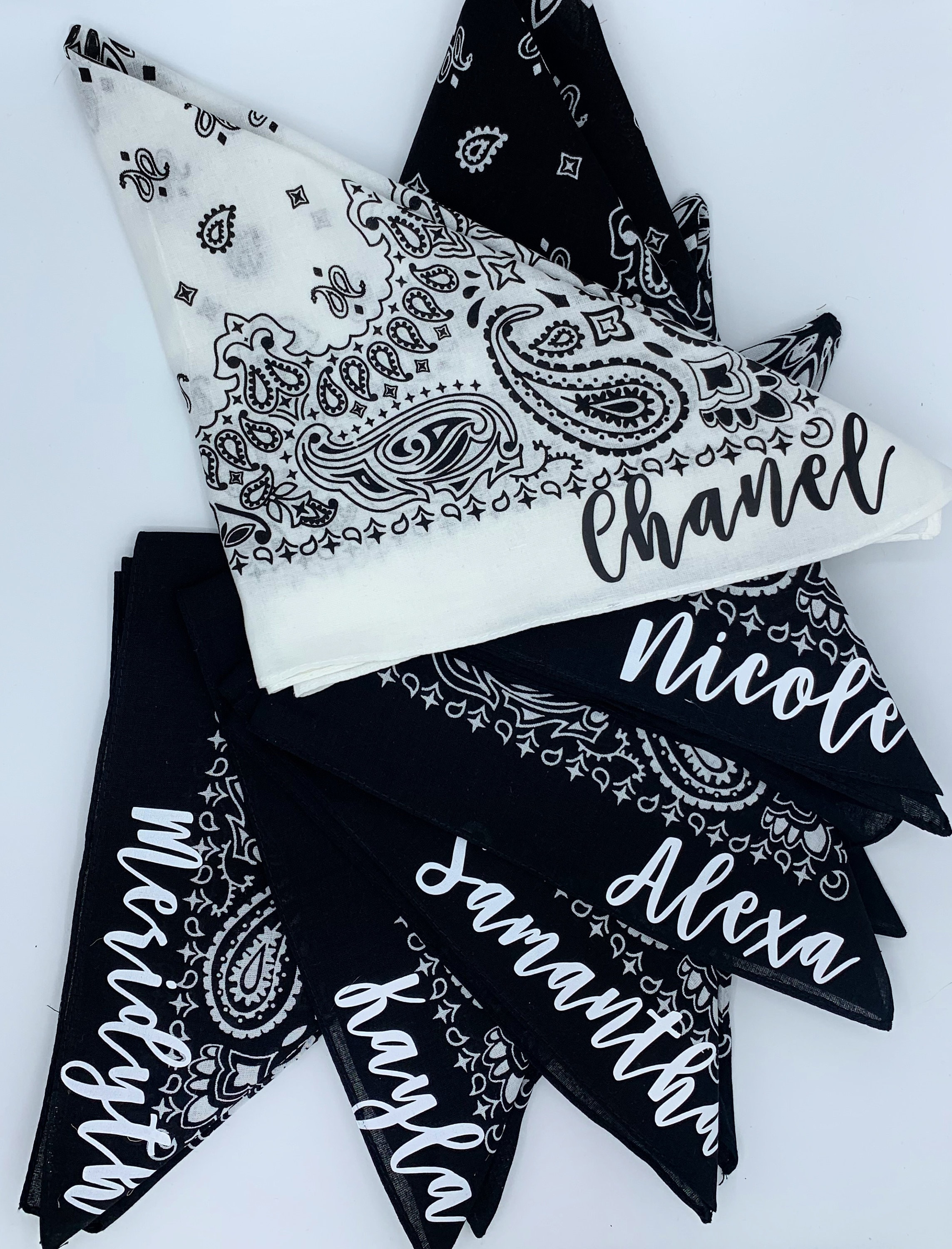 Custom bandana personalized bandana bandana bride bandana Etsy