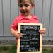 First and Last Day of School sign - Personalized school chalkboard 