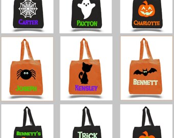 Personalized Trick or Treat Bags
