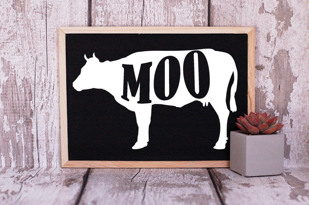 Farmhouse Kitchen Decor Kitchen Art Country Decor Cow Etsy