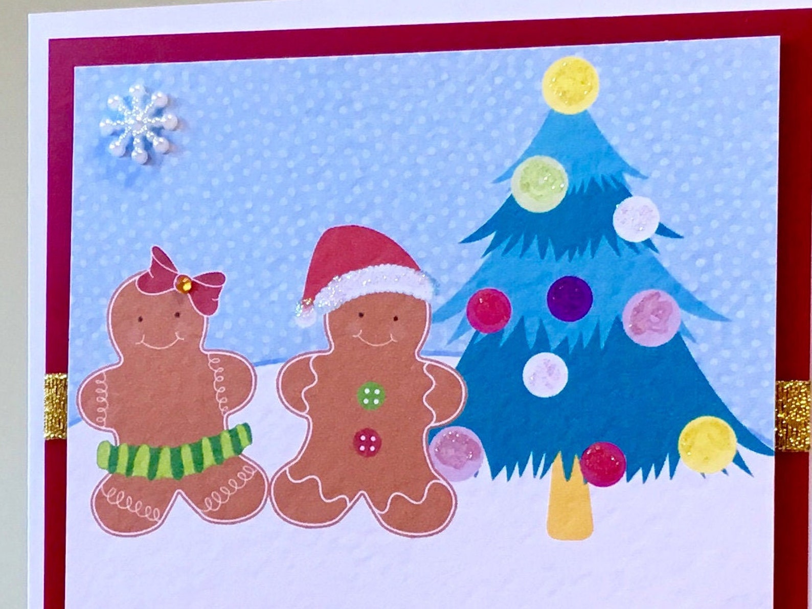 Christmas Card Handmade Special Couple Christmas Card | Etsy