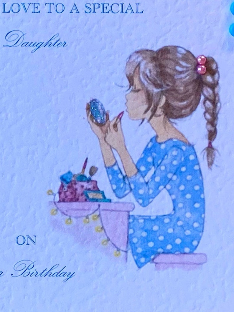 Birthday Card for Teenage Girl Teenager Birthday Card Make - Etsy UK