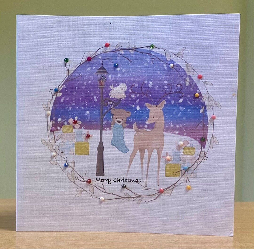 Cute Christmas Card Handmade Christmas Card For Men Women Girls cute-christmas-card-handmade-christmas-card-for-men-women-girls