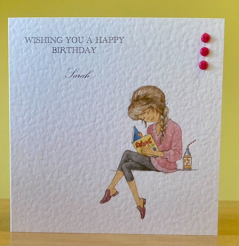Birthday Card for Teenage Girl Teenager Birthday Card Make - Etsy UK