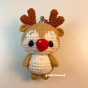 Reindeer Amigurumi Pattern  (PDF PATTERN)