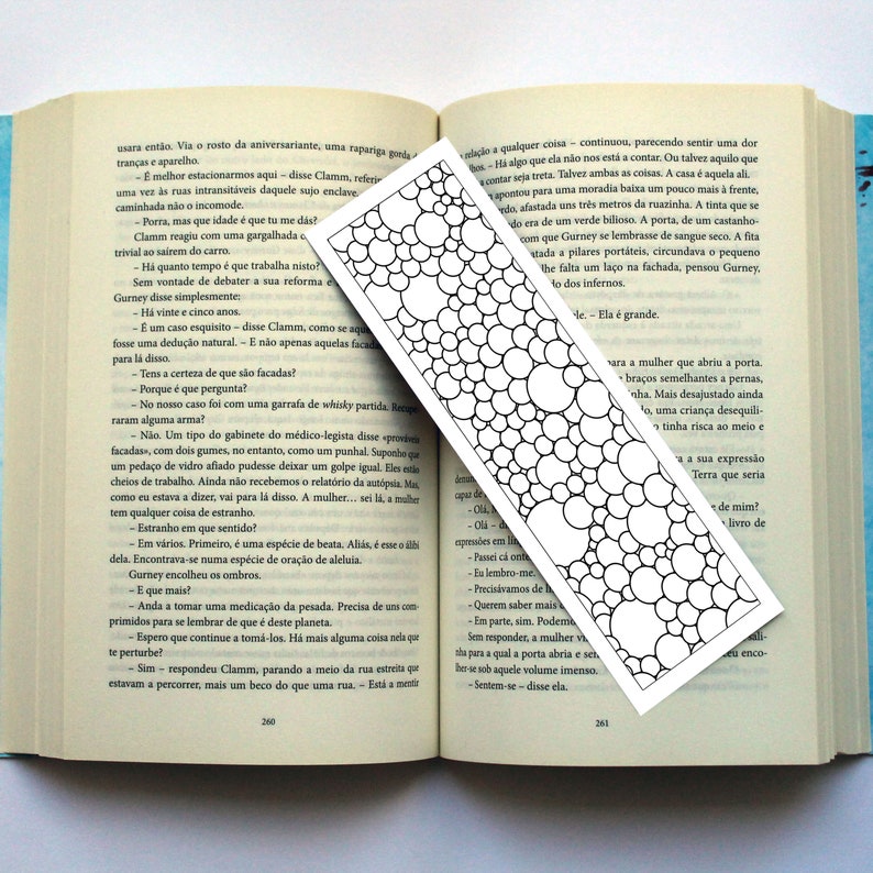 Bookmarks To Colour, Geometric Bookmarks, Colouring Bookmarks, Five Bookmarks, Gift For Bookworms, Book Lover Gift Download, Gift For Reader image 3
