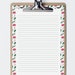 Printable Santa Stationary Paper From Santa