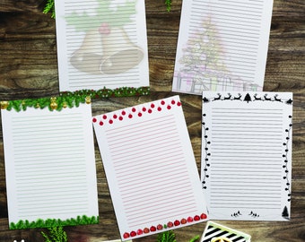 Christmas Stationary - Santa Letters To Kids - Downloadable