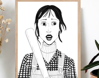 Wendy Torrance A4 Print