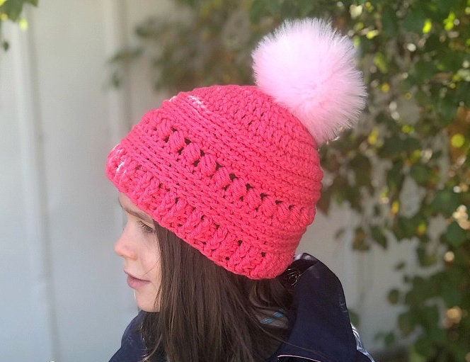 Bead Stitch Hat PDF Crochet Pattern Download Etsy
